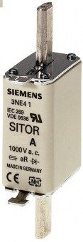 3NE4102 siguranta fuzibila ultrarapida MPR 40A Siemens Sitor, curba aR, Grupa NH 0, 1000V AC, 440V DC 