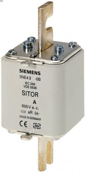3NE4330-0B siguranta fuzibila ultrarapida MPR 315A, curba  aR, Grupa NH 2, Siemens Sitor, 800V AC, 440VDC prindere cu suruburi 110mm