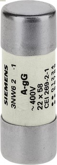 3NW6207-1 siguranta fuzibila cilindrica SIEMENS 20A dimensiuni 22x58