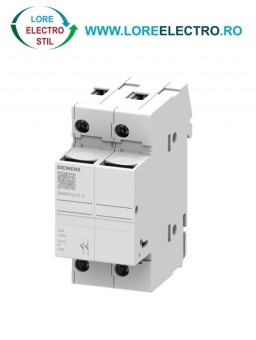 3NW7023-2, SOCLU PENTRU SIGURANTA FUZIBILA SIEMENS SENTRON, 10X38 mm, 2P, CURENT NOMINAL 32 A