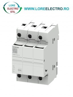 3NW7033-2 SEPARATOR 3 POLI PENTRU SIGURANTE FUZIBILE 10X38 MAXIM 32A, SIEMENS