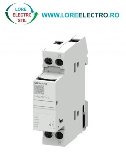 3NW7053-2, SOCLU PENTRU SIGURANTA FUZIBILA SIEMENS SENTRON, 10X38 mm, 1 P+N, CURENT NOMINAL 32 A