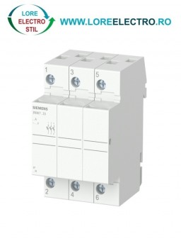 3NW7333, SOCLU PENTRU SIGURANTA FUZIBILA SIEMENS SENTRON, DIMENSIUNE 8X32 MM, 3P, CURENT NOMINAL 20 A