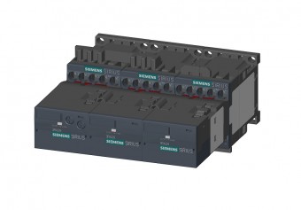 3RA2417-8XF31-1AF0 Ansamblu de pornire stea-triunghi pentru motor de 11 Kw ,25 A , tensiune bobina 110 V-AC , Siemens