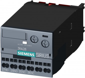 3RA2815-2FW10 AUXILIAR  CONTACTORI  S00-S0  24...240V              AC-DC           1NO+1NC   OFF-Delay