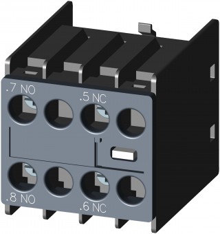 3RH2911-1FB11   AUXILIAR FRONTAL CONTACTORI   S00-S0 1NO+1NC
