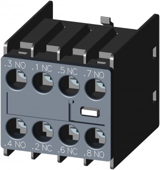3RH2911-1FC22  AUXILIAR FRONTAL CONTACTORI  S00-S0 2NO+2NC