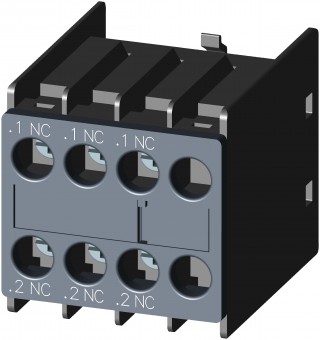 3RH2911-1HA03 AUXILIAR  FRONTAL   CONTACTORI   S00-S0  3NC