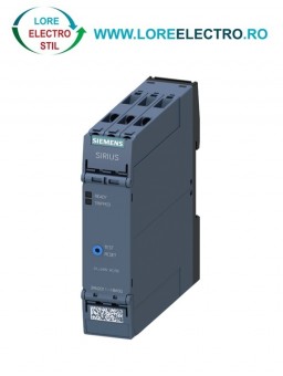 3RN2011-1BW30, RELEU DE PROTECTIE CU TERMISTOR SIEMENS SIRIUS, 2 CO, ALIMENTARE 24-240 V AC/DC, CURENT NOMINAL 3 A (AC-15)