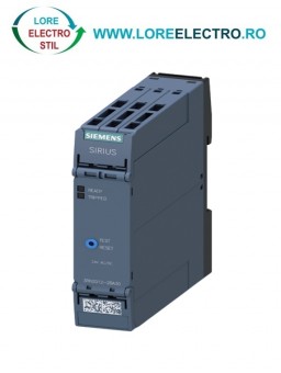 3RN2012-2BA30, RELEU DE PROTECTIE CU TERMISTOR SIEMENS SIRIUS, 2 CO, ALIMENTARE 24 V AC/DC, MANUAL/AUTO/REMOTE RESET