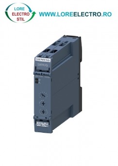 3RP2505-1BW30, RELEU DE TIMP MULTIFUNCTIONAL SIEMENS SIRIUS, TENSIUNE DE LUCRU 12V ... 230V AC/DC, 2 CO, 7 FUNCTII, 0,05 S ...100 ORE