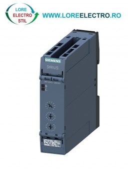 3RP2505-2BW30, RELEU DE TIMP MULTIFUNCTIONAL SIEMENS SIRIUS, TENSIUNE 12-240 V AC/DC, 2CO, 0,05 S - 100 H