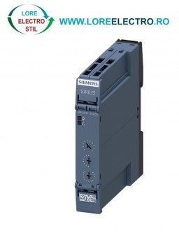 3RP2505-2CW30, RELEU DE TIMP MULTIFUNCTIONAL CU SEMICONDUCTOR SIEMENS SIRIUS, TENSIUNE 12 - 240 V AC/DC, 1NO, 0,05 S - 100 H