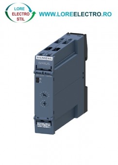 3RP2525-1AW30, RELEU DE TIMP SIEMENS SIRIUS ON-DELAY CU LED, TENSIUNE DE LUCRU 12V - 230V AC / DC, 7 MARIMI TIMP, POSIBILITATE DE SETARE 0.05 s...100 h CO