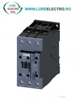 3RT2037-1AG20, Contactor 65A, SIEMENS SIRIUS, contactor 30KW / 400V, Tensiune Bobina 110V ac 50/60HZ, S2