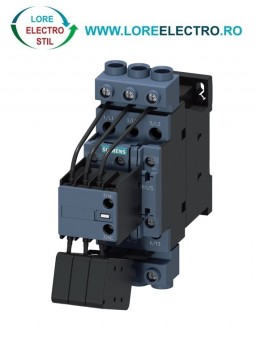 3RT2628-1AB05 CONTACTOR BATERIE CONDENSATORI 30KVAR SIEMENS, 3 POLI, PUTERE APARENTA 11 ... 33KVAR, TENSIUNE BOBINA 24V AC, AUX 1NO+2NC