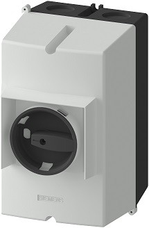 3RV1923-1DA01 cutie metal IP55 pentru  motorstarter SIEMENS 3RV2021 prevazut cu Maneta actionare rotativa NEAGRA S0