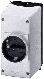 3RV1933-1DA00 cutie plastic IP55 pentru  motorstarter SIEMENS 3RV2031 prevazut cu maneta actionare rotativa GALBEN ROSU S2