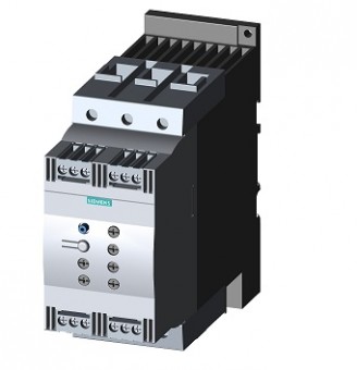 3RW4047-1BB04 Softstarter 55kW, curent maxim 106A tensiune comanda  24v ac/dc, Siemens, S3