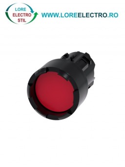 3SU1000-0DB20-0AA0, ACTUATOR BUTON SIEMENS SIRIUS, DIAMETRU DE 22 MM, ROSU, PLAT, CU INEL FRONTAL CRESTAT, CU REVENIRE