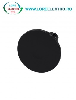  3SU1000-1CD10-0AA0, ACTUATOR BUTON TIP CIUPERCA SIEMENS SIRIUS, DIAMETRU DE 22 MM, NEGRU, ROTUND (60 MM), CU REVENIRE