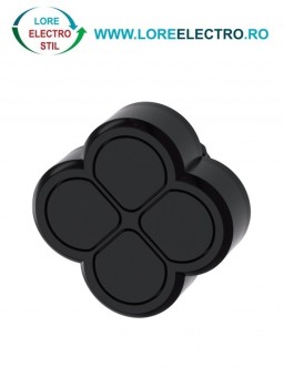 3SU1000-3FB11-0AA0, ACTUATOR BUTON CVADRUPLU SIEMENS SIRIUS, DIAMETRU DE 22 MM, NEGRU, PLAT, CU REVENIRE