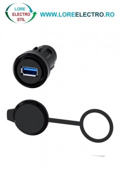 3SU1900-0GA10-0AA0 PORT USB 3.0 PENTRU CUTII DE COMANDA, PLASTIC, 22MM