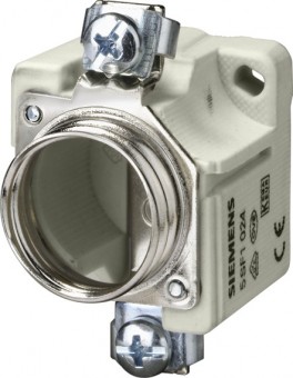 5SF101 soclu ceramic DIAZED SIEMENS Max.25A, NDz-E16, montaj suruburi