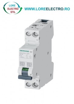 5SL6002-7MC SIGURANTA AUTOMATA CU RFID 2A, 1P+N INTR-UN MODUL, CURBA C, SIEMENS,