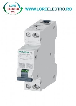 5SL6004-7MC SIGURANTA AUTOMATA CU RFID 4A, 1P+N INTR-UN MODUL, CURBA C, SIEMENS