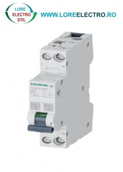5SL6010-6MC SIGURANTA AUTOMATA CU RFID 10A, 1P+N INTR-UN MODUL, CURBA B, SIEMENS