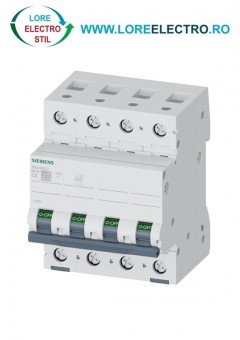 5SL6408-7 SIGURANTA AUTOMATA 8A 4 POLI, 400 V AC 6KA CURBA C, SIEMENS,