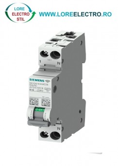 5SV6016-6MC13 SIGURANTA AUTOMATA AFDD SI MCCB CU RFID 13A, 1P+N INTR-UN MODUL, CURBA B, SIEMENS,