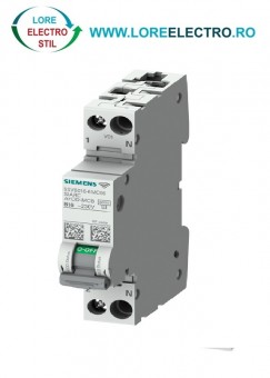 5SV6016-6MC20 SIGURANTA AUTOMATA AFDD SI MCCB CU RFID 20A, 1P+N INTR-UN MODUL, CURBA B, SIEMENS,