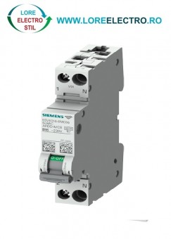 5SV6016-6MC25 SIGURANTA AUTOMATA AFDD SI MCCB CU RFID 25A, 1P+N INTR-UN MODUL, CURBA B, SIEMENS,