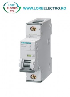 5SY7104-7 Siguranta automata monopolara 4A, 230 400V AC, 1 Pol, SIEMENS, Capacitate rupere 15KA, curba C,