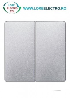 5TG6245 CLAPETA COMUTATOR CULOARE ALUMINIU METALIC, CLAPETA DUBLA PENTRU INTRERUPATOARE SIEMENS