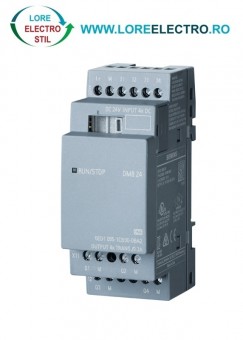 6ED1055-1CB00-0BA2 Modul digital de extensie pentru Releu inteligent 24V Logo 8 Siemens, LOGO! DM8 24 Exp. mod, 4DI/4DO