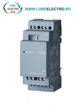 6ED1055-1MM00-0BA2 Modul Analogic de extensie 2AO pentru Releu inteligent 12v 24V Logo 8 Siemens, 0..10V, 4..20mA, LOGO! AM2 AQ, 2AQ, 0-10V, 0/4-20mA
