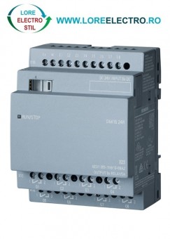 6ED1055-1NB10-0BA2 Modul digital de extensie 8DI 8DO pentru Releu inteligent 24V Logo 8 Siemens, LOGO! DM16 24R Exp. mod. 4 MW, 8DI/8DO, 6ED1055-1NB10-0BA2