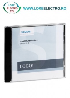 6ED1058-0BA08-0YA1 soft pentru Releu Inteligent LOGO SIemens, LOGO! Soft Comfort V8, 1 Licenta, DVD