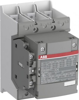 AF140-30-11B-13 110V / 230V AC / DC, CONTACTOR 140A , ABB, 75KW BOBINA 100V ... 250V AC / DC
