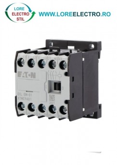 DILEM-01(110V50HZ,120V60HZ) MINI CONTACTOR 4KW 9A EATON TENSIUNE BOBINA 110V AC, 1NC