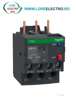 LRD01 Releu termicTeSys Decareglaj 0,1A .. 0,16A pentru contactoare Schneider Electric LC1D09 .. LC1D38