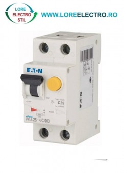 PFL6-40/1N/C/003, Siguranta automata diferentiala, 6KA 1P + N, 40A, EATON Moeller