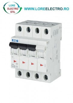 PL6-C2/3N, Siguranta automata trifazata tripolara 3P+N 2A, EATON curba c 6kA