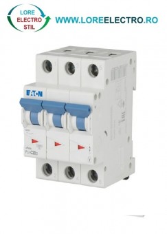 PL7-C20/3, Siguranta automata TRIFAZATA, 3P, 20A, Moeller EATON 10KA, curba C