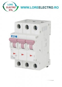 PL7-C32/3, Siguranta automata TRIFAZATA, 3P, 32A, Moeller EATON 10KA, curba C