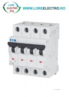 PL7-C40/4, Siguranta automata Tetrapolara, 4P, 40A, Moeller EATON 10KA, Curba C