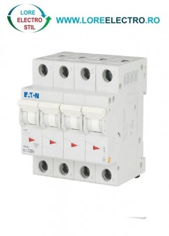 PL7-C50/4, Siguranta automata Tetrapolara, 4P, 50A, Moeller EATON 10KA, curba C